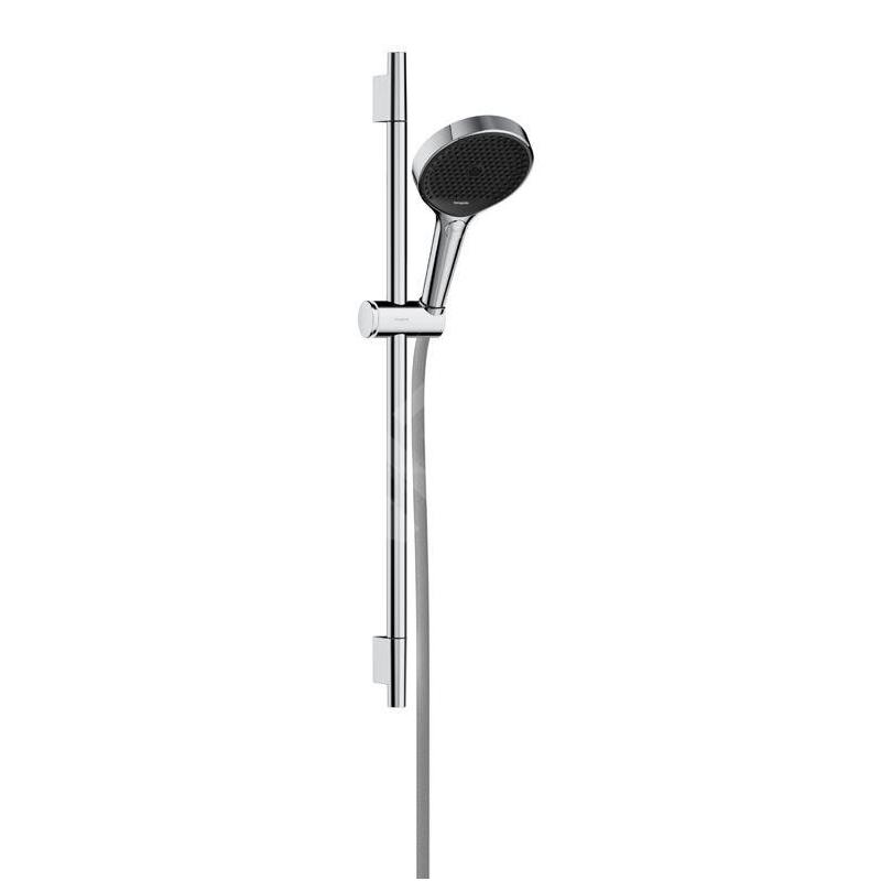 Hansgrohe Rainfinity - Set de pommeau de douche, barre et flexible, 3 jets, chrome 28745000