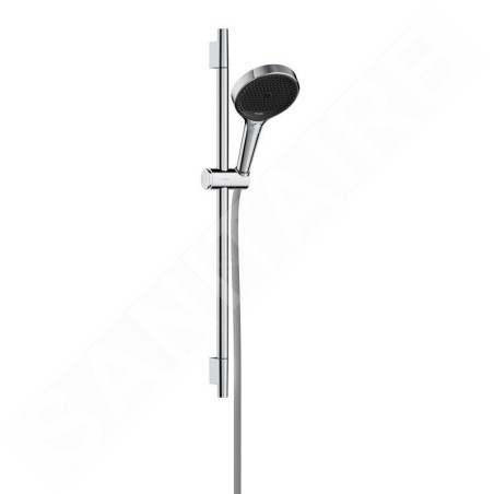 Hansgrohe Rainfinity - Set de pommeau de douche, barre et flexible, 3 jets, chrome 28745000