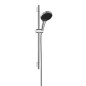 Hansgrohe Rainfinity - Set de pommeau de douche, barre et flexible, 3 jets, chrome 28745000