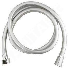 Sapho Quadroflex - Flexible de douche anguleux, 150 cm, argent/chrome 1208-13