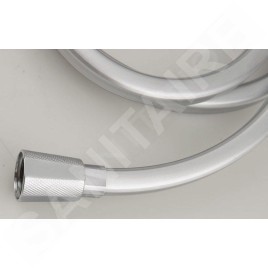 Sapho Quadroflex - Flexible de douche anguleux, 150 cm, argent/chrome 1208-13
