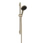 Hansgrohe Rainfinity - Set pomme de douche, barre et flexible, 3 jets, EcoSmart, doré 28746990