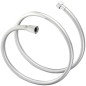 Sapho Quadroflex - Flexible de douche anguleux, 150 cm, argent/chrome 1208-13