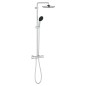 Grohe Vitalio Start - Set de douche avec thermostat, diamètre 25 cm, 2 jets, chrome 26677001 Grohe Vitalio Start - Set de douche avec thermostat, diamètre 25 cm, 2 jets, chrome 26677001