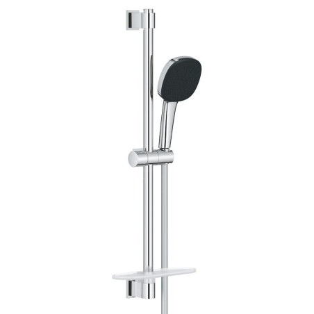 Grohe Vitalio Comfort - Set de pommeau de douche, flexible et barre avec tablette, 2 jets, chrome 26929001
