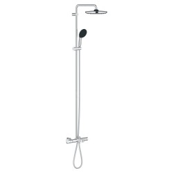 Grohe Vitalio Start - Set de douche avec thermostat de baignoire, diamètre 25 mm, 2 jets, chrome 26988001