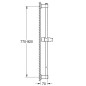 Grohe Vitalio Universal - Barre de douche 90 cm, chrome 26961001