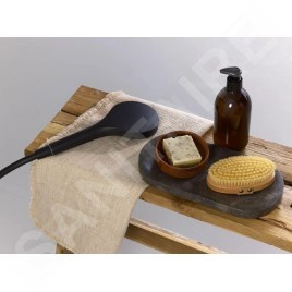 Hansa Viva - Pommeau de douche, 3 jets, noir mat 4433030033