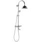 Sapho Kirké - Set de douche 210 avec thermostat de baignoire, chrome KI39C