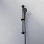 Steinberg 340 - Set pomme de douche, barre et flexible, 3 jets, noir 340 1601 S