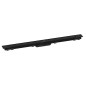 Hansgrohe RainDrain Match Plus - Caniveau de douche 90 cm, avec grille, noir mat 56216670 Hansgrohe RainDrain Match Plus - Caniveau de douche 90 cm, avec grille, noir mat 56216670