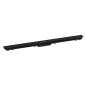 Hansgrohe RainDrain Match Plus - Caniveau de douche 100 cm, avec grille, noir mat 56217670 Hansgrohe RainDrain Match Plus - Caniveau de douche 100 cm, avec grille, noir mat 56217670