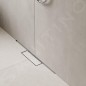 Hansgrohe RainDrain Minimalistic - Caniveau de douche 80 cm, avec grille pour l'insertion de carreaux 56220000 Hansgrohe RainDrain Minimalistic - Caniveau de douche 80 cm, avec grille pour l'insertion de carreaux 56220000