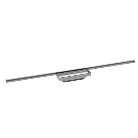 Hansgrohe RainDrain Minimalistic - Caniveau de douche 100 cm, avec grille pour l'insertion de carreaux 56222000