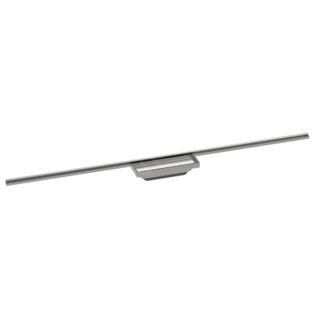 Hansgrohe RainDrain Minimalistic - Caniveau de douche 120 cm, avec grille pour l'insertion de carreaux 56223000