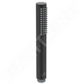 Ideal Standard CeraTherm - Set de douche avec thermostat, diamètre 30 cm, noir soyeux A7589XG