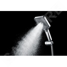 kielle Arkas I - Set de douche avec mitigeur, colonne, flexible et tête de douche, chrome 10211SN10