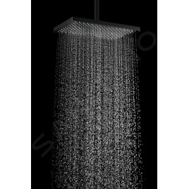 kielle Arkas I - Set de douche avec mitigeur encastré, 2 sorties, avec accessoires et corps d’encastrement, noir mat 20611SP24