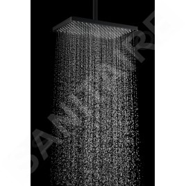 kielle Arkas I - Set de douche avec mitigeur encastré, 2 sorties, avec accessoires et corps d’encastrement, noir mat 20611SPT14