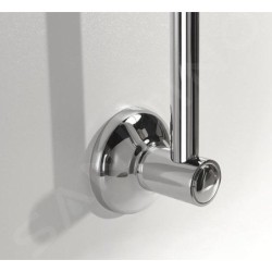 Sapho Antea - Barre de douche avec support, 570 mm, chrome SAL0031
