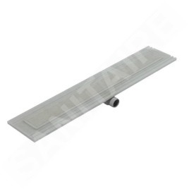 I-Drain Liquid - Caniveau de douche 70 cm, avec grille, béton foncé EP5.SS.0700.D