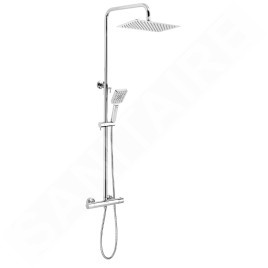 Novaservis Metalia 54 - Set de douche avec thermostat, 30x20 cm, 3 jets, chrome SET034/TER,0