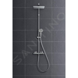 Hansgrohe Vernis Shape - Set de douche Showerpipe 230 avec thermostat, Green, chrome 26319000