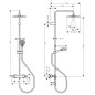 Hansgrohe Vernis Blend - Set de douche Showerpipe 240 avec thermostat, 2 jets, EcoSmart, noir mat 26428670 Hansgrohe Vernis Blend - Set de douche Showerpipe 240 avec thermostat, 2 jets, EcoSmart, noir mat 26428670