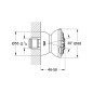 Grohe Relexa - Douche latérale Relexa Massage, chrome 27067000