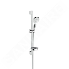Hansgrohe Crometta - Set de douche Vario Unica, 650 mm, Casseta, Blanc / Chrome 26553400