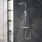 Grohe Rainshower SmartActive - Colonne de douche 310 avec mitigeur thermostatique, 9,5 l/min, 3 jets, chrome 26648000