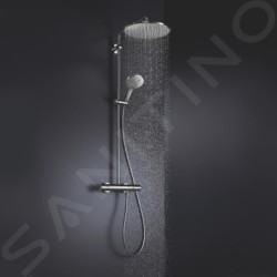 Grohe Rainshower SmartActive - Colonne de douche 310 avec mitigeur thermostatique, 9,5 l/min, 3 jets, chrome 26648000