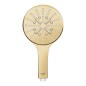 Grohe Rainshower SmartActive - Douche de tête 130 9,5 l/min, 3 jets, Cool Sunrise brossé 26574GN0