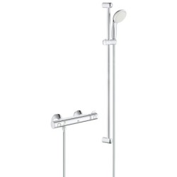 Grohe Grohtherm 800 - Mitigeur thermostatique de douche avec set de douche de 900 mm, chrome 34566001