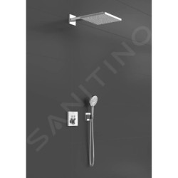 Hansgrohe Raindance E - Set de douche 300, avec thermostat ShowerSelect encastré, chrome 27952000