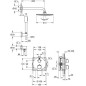 Grohe Grohtherm - Set de douche Rainshower Cosmopolitan 210 avec robinet de douche thermostatique encastré, chrom 34732000 Grohe Grohtherm - Set de douche Rainshower Cosmopolitan 210 avec robinet de douche thermostatique encastré, chrom 34732000