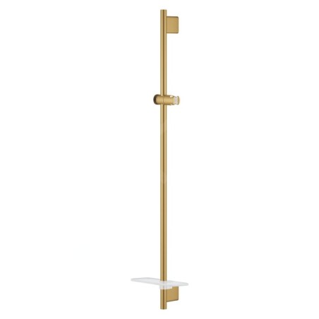 Grohe Rainshower SmartActive - Barre de douche avec tablette, 900 mm, Cool Sunrise brossé 26603GN0