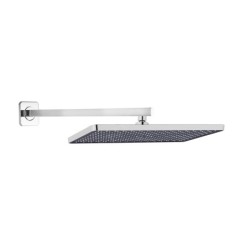 kielle Arkas I - Set de douche avec mitigeur encastré, 2 sorties, avec accessoires et corps d’encastrement, chrome 20611SPT20