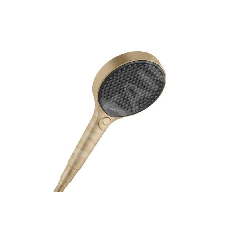 Hansgrohe Rainfinity - Pommeau de douche 130, 3 jets, EcoSmart, bronze brossé 26865140