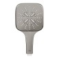 Grohe Rainshower SmartActive Cube - Douche de tête 130 9,5 l/min, 3 jets, Hard Graphite brossé 26582AL0
