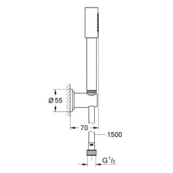 Grohe Sena - Colonne de douche, chrome 28348000
