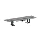 Hansgrohe RainDrain Compact - Caniveau de douche 60 cm, avec grille, acier inoxydable brossé 56162800
