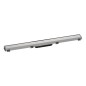 Hansgrohe RainDrain Match - Caniveau de douche linéaire avec grille en inox 800, avec cadre réglable en hauteur, inox brossé Hansgrohe RainDrain Match - Caniveau de douche linéaire avec grille en inox 800, avec cadre réglable en hauteur, inox brossé