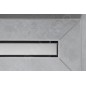 Hansgrohe RainDrain Match - Caniveau de douche linéaire avec grille en inox 800, avec cadre réglable en hauteur, inox brossé Hansgrohe RainDrain Match - Caniveau de douche linéaire avec grille en inox 800, avec cadre réglable en hauteur, inox brossé