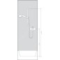 Hansgrohe Raindance Select E - Set de douche 120 avec thermostat Ecostat Select, 3 jets, chrome 27038000
