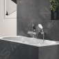 Grohe Rainshower SmartActive - Set de douche de tête 130 9,5 l/min, 3 jets, support et flexible, blanc lunaire 26580LS0