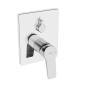 Hansa Twist - Mitigeur de baignoire encastré, avec inverseur pour 2 sorties, chrome 89843083
