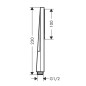 Hansgrohe Pulsify E - Pommeau de douche, EcoSmart+, chrome 24321000