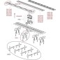 Alcadrain Douchegoten - Caniveau de douche Simple 750 mm, avec bord pour grille perforée, grille incluse, inox mat APZ9-750M Alcadrain Douchegoten - Caniveau de douche Simple 750 mm, avec bord pour grille perforée, grille incluse, inox mat APZ9-750M