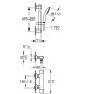 Grohe Precision Flow - Set de douche avec mitigeur thermostatique, chrome 34800001